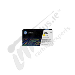 HP 507A Yellow genuine toner   6000 pages  