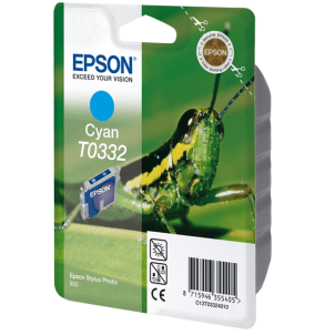 Epson T0332 Cyan genuine ink Grasshopper  440 pages  