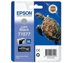 Epson T1577 Light black genuine ink Turtle     