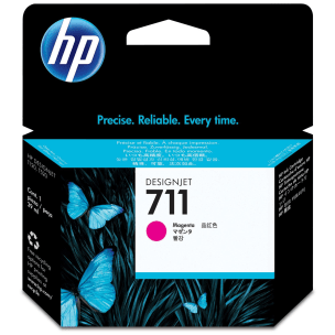 HP 711 Magenta genuine ink      