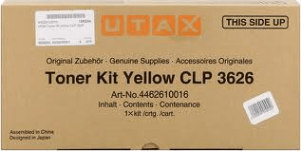 Utax CLP 3626Y Yellow genuine toner kit  10000 pages  