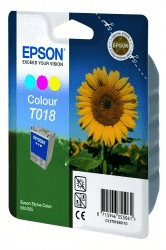 Epson T018 3-colour genuine ink Sunflower  300 pages  