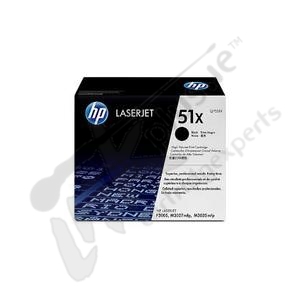HP 51X Black  toner 13000 pages genuine 
