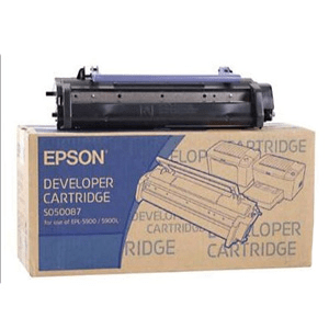 Epson S050087 Black  toner 6000 pages genuine 