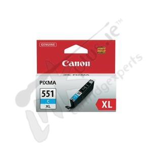 Canon CLI-551C XL Cyan genuine ink      