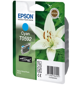 Epson T0592 Lily Cyan genuine ink *end of life*     