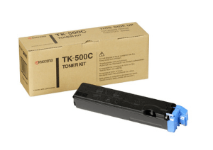 Kyocera Mita TK-500C Cyan genuine toner   8000 pages  