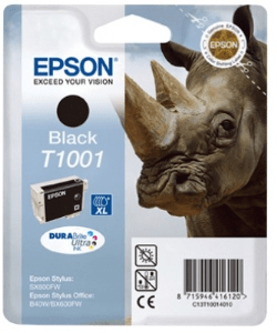 Epson T1001 Black genuine ink Rhino     