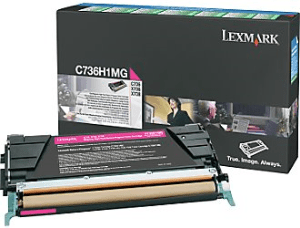 Lexmark C736 Magenta genuine toner   10000 pages  