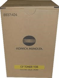 Konica Minolta Y3B Yellow genuine toner   10000 pages  