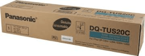 Panasonic DQ-TUS20C Cyan genuine toner   20000 pages  