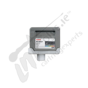 Canon PFI-302GY Grey genuine ink      