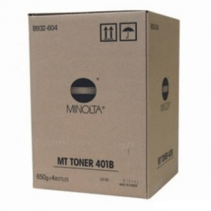 MT401B toner 3-pack  Konica Minolta genuine  Black x 4 4 x 18500 pages 