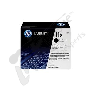 HP 11X Black  toner 12100 pages genuine 