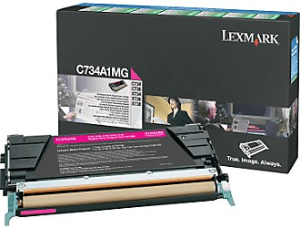 Lexmark C734 Magenta genuine toner   6000 pages  