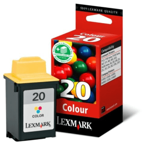 Lexmark 20 3-colour genuine ink   450 pages  