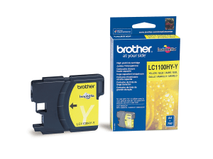 Brother LC1100HYY Yellow genuine ink   750 pages  