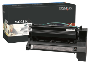 Lexmark C752L Black genuine toner   6000 pages  