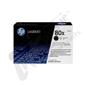 HP 80X Black  toner 6900 pages genuine 