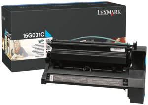 Lexmark C752L Cyan genuine toner   6000 pages  