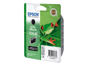 Epson T0548 Matte black genuine ink Frog  550 pages  