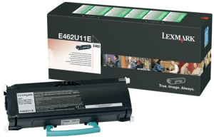Lexmark E462 Black  toner 18000 pages genuine 