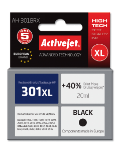 ActiveJet AH-301BRX Black recycled ink      