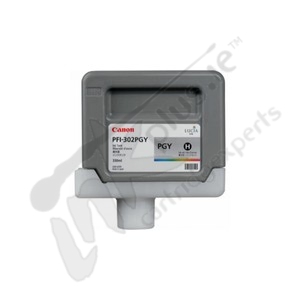 Canon PFI-302PGY Photo Grey genuine ink      