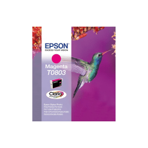 Epson T0803 Magenta genuine ink Hummingbird  455 pages  