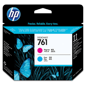 HP 761 Cyan & Magenta genuine printhead     