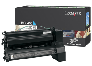 Lexmark C752L Cyan genuine toner   6000 pages  