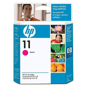 HP 11 Magenta genuine ink   2000 pages  