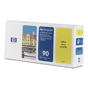 HP 90 Yellow genuine printhead/ cleaner     