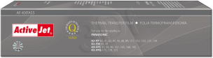ActiveJet AF-KXFA55X Black Fabric Ribbons, Dot Matrix Ribbons and Thermal Rolls  generic 2 x 170 pages 2.0 Rolls