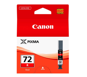 Canon PGI-72R Red genuine ink   144 photos*  