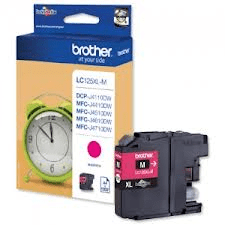 Brother LC125XL-M Magenta genuine ink   1200 pages  
