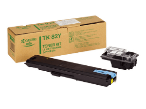 Kyocera Mita TK-82Y Yellow genuine toner   10000 pages  