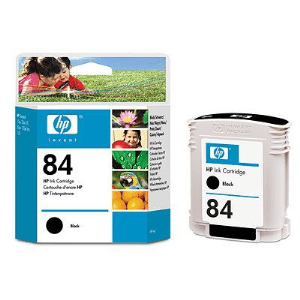 HP 84 Black genuine ink *end of life*     