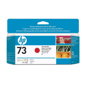 HP 73 Chromatic Red genuine ink      