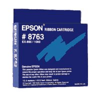 Epson S015054 Black ribbon (#8763) genuine    