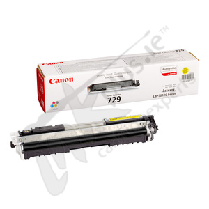 Canon 729 Y Yellow genuine toner   1000 pages  