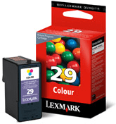 Lexmark 29 3-colour genuine ink   150 pages  