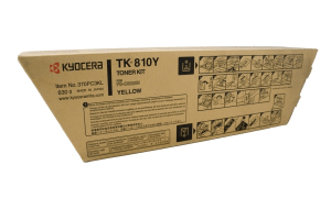 Kyocera Mita TK-810Y Yellow genuine toner   20000 pages  