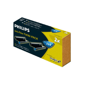 Philips PFA 324 Black thermal roll Twin Pack genuine 2 x 150 pages  