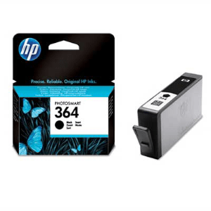 HP 364 Black genuine ink   250 pages  