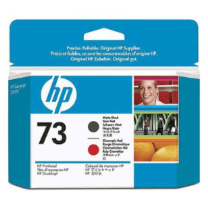 HP 73 Black & Chromatic Red genuine printhead     