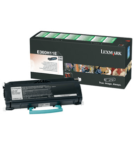 Lexmark E360 Black  toner 9000 pages genuine 