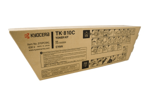 Kyocera Mita TK-810C Cyan genuine toner   20000 pages  