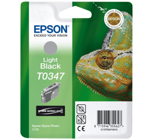 Epson T0347 Light black genuine ink Chameleon  440 pages  