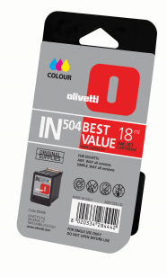  IN504 3-colour genuine ink 1 only     